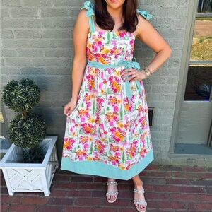Floral Print Summer Dress